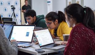 Participants at Camp Polyhacks 3.0