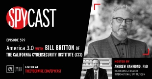 Bill Britton featured on International Spy Museum Podcast, SpyCast