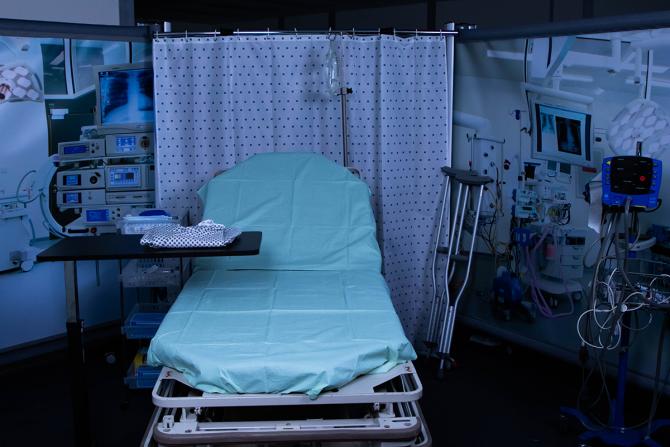 Immersive hospital set for Biohacking Village event at 2019 DEF CON