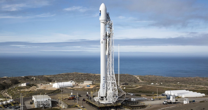 SpaceX Launch at Vandenberg Air Force Base