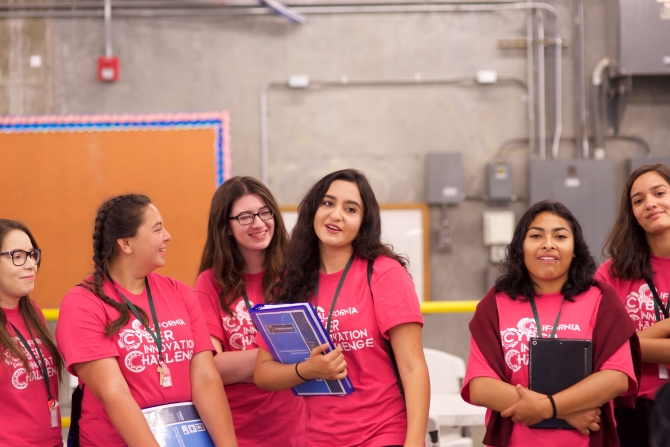 Members of a CCIC team posing