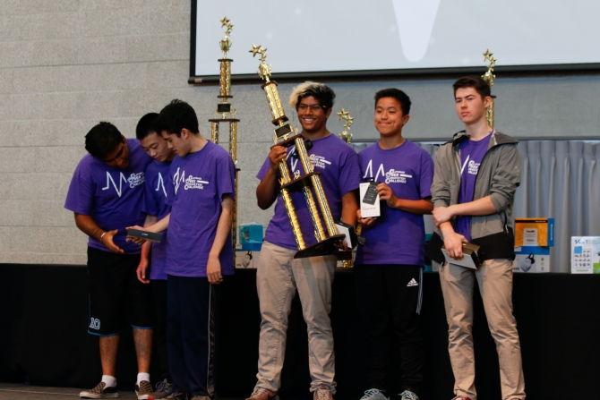 One of the winning CCIC 2019 teams