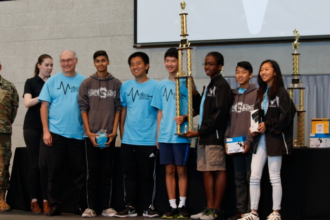 One of the winning CCIC 2019 teams