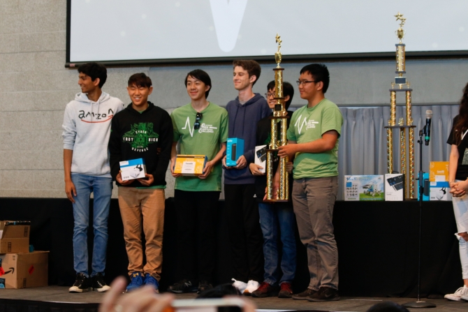 One of the winning CCIC 2019 teams