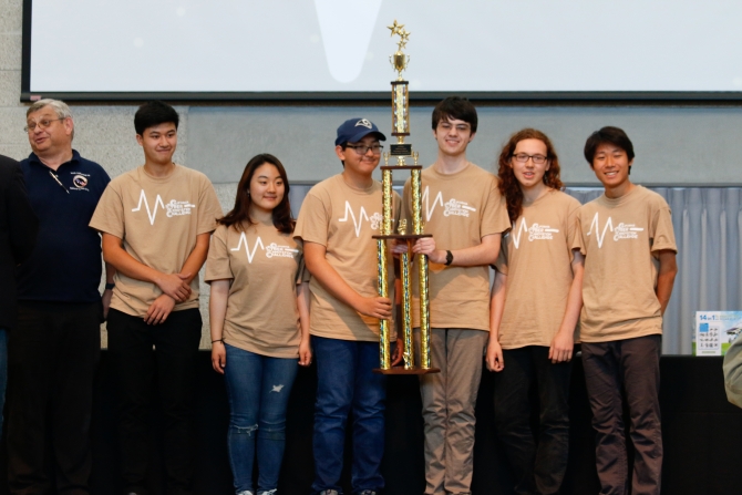 One of the winning CCIC 2019 teams