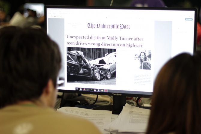 CCIC 2019 participants examine evidence