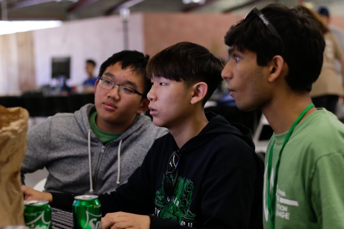 CCIC 2019 participants at work