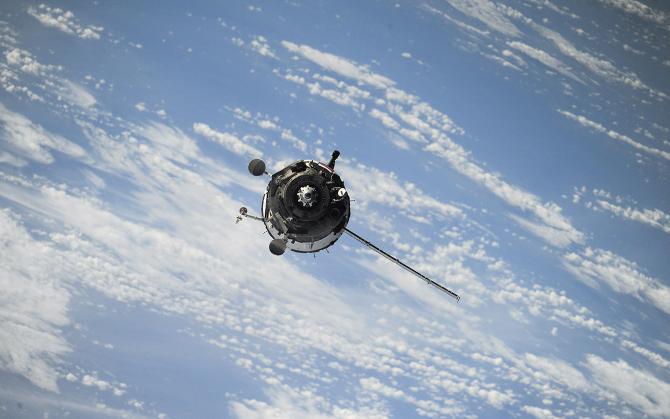 Nasa satellite in space